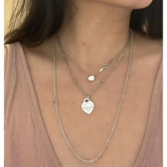 Tiffany Jewelry New Tiffany Co Large 3mm Round Link